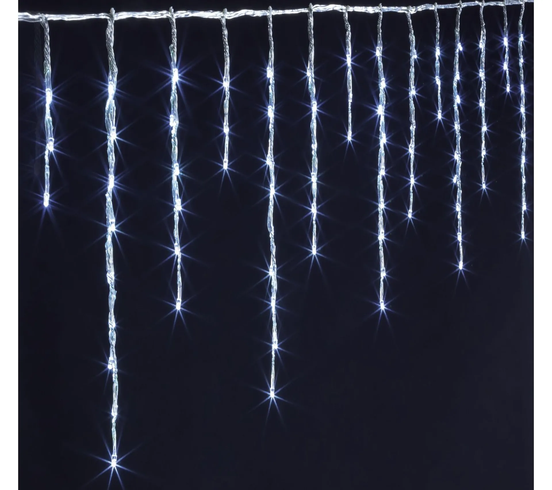 Sale FEERIC LIGHTS AND CHRISTMAS Guirlande De Noël Exterieure A 120 Led Xmas - L. 200 Cm - Blanc Froid