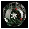 Shop FEERIC LIGHTS AND CHRISTMAS Bougeoir Photophore Boule En Verre Avec Décor D 8 Cm
