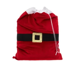 Online FEERIC LIGHTS AND CHRISTMAS Grande Hotte Veste Du Pere Noël 50 X 70 Cm