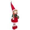 Hot FEERIC LIGHTS AND CHRISTMAS Déco De Noël Lutin Telescopique Avec Bonnet H Maxi 110 Cm