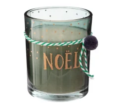 Cheap FEERIC LIGHTS AND CHRISTMAS Bougie Dans Photophore En Verre Décore 185 G