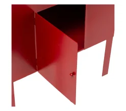 Discount FEERIC LIGHTS AND CHRISTMAS Grande Boite Aux Lettres Rouge En Metal H 80 Cm