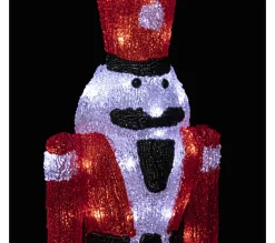 Online FEERIC LIGHTS AND CHRISTMAS Soldat Casse-Noisette Lumineux 56Cm - Rouge