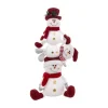 Store FEERIC LIGHTS AND CHRISTMAS Déco De Noël Pyramide 3 Bonhommes De Neige H 75 Cm