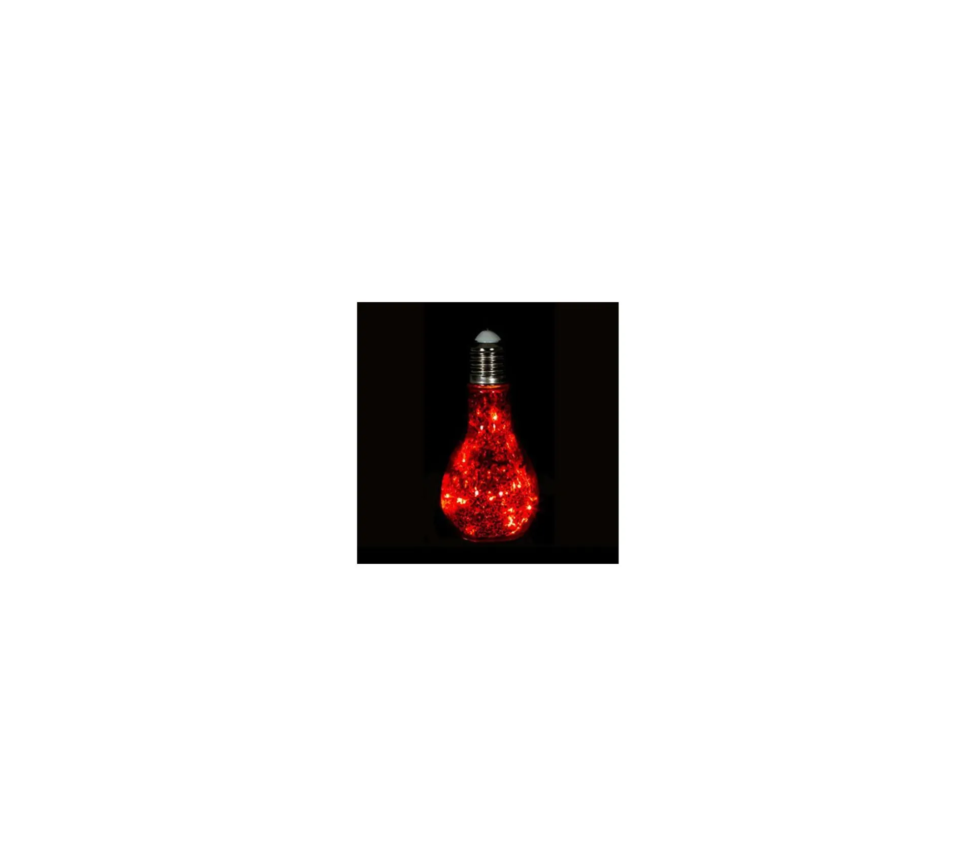 Outlet FEERIC LIGHTS AND CHRISTMAS Décoration Lumineuse Ampoule Mercury A Led H 18.5 Cm