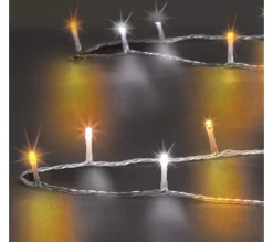 Best Sale FEERIC LIGHTS AND CHRISTMAS Guirlande Lumineuse 30 M 300 Led Blanc Froid Et Blanc Chaud Et 8 Jeux De Lumiere