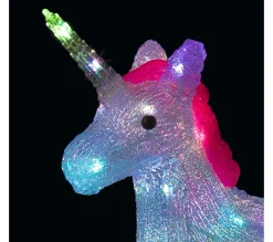 Online FEERIC LIGHTS AND CHRISTMAS Déco Lumineuse Licorne 40 Led A Variation De Couleurs H 40 Cm