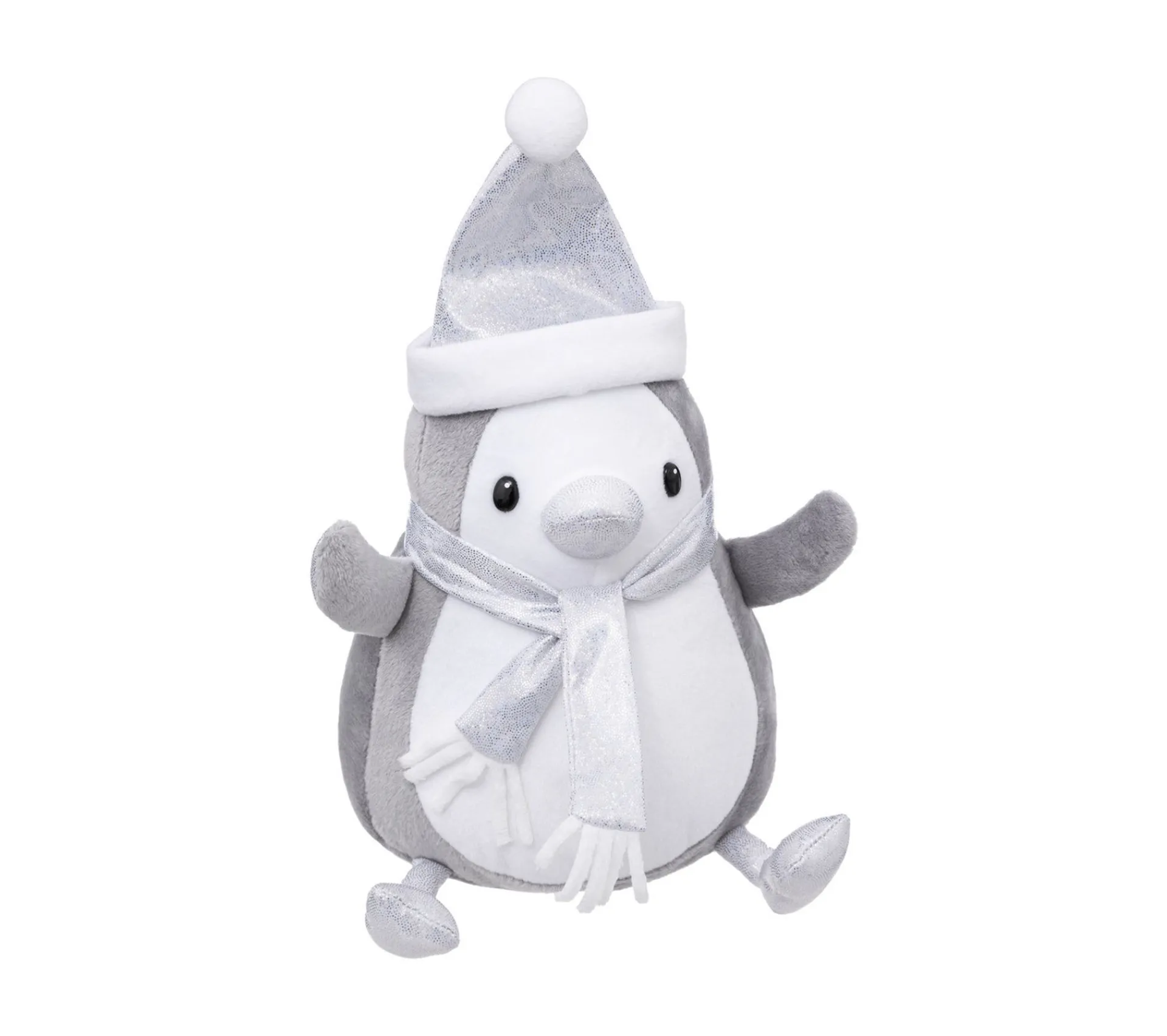 Shop FEERIC LIGHTS AND CHRISTMAS Déco De Noël Peluche Pingouin En Habit H 20 Cm