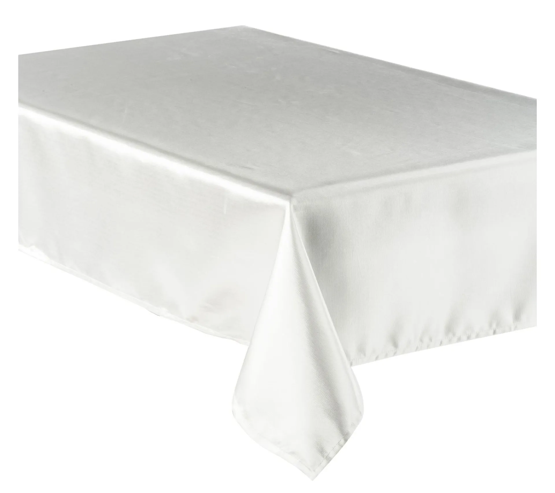 Online FEERIC LIGHTS AND CHRISTMAS Nappe Satin - 140 X 240 Cm - Blanc