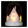 Store FEERIC LIGHTS AND CHRISTMAS Déco De Noël Lumineuse Dome Avec Déco Et Led H 22 Cm