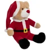 Fashion FEERIC LIGHTS AND CHRISTMAS Déco De Noël Peluche Ours En Habit De Pere Noël H 60 Cm