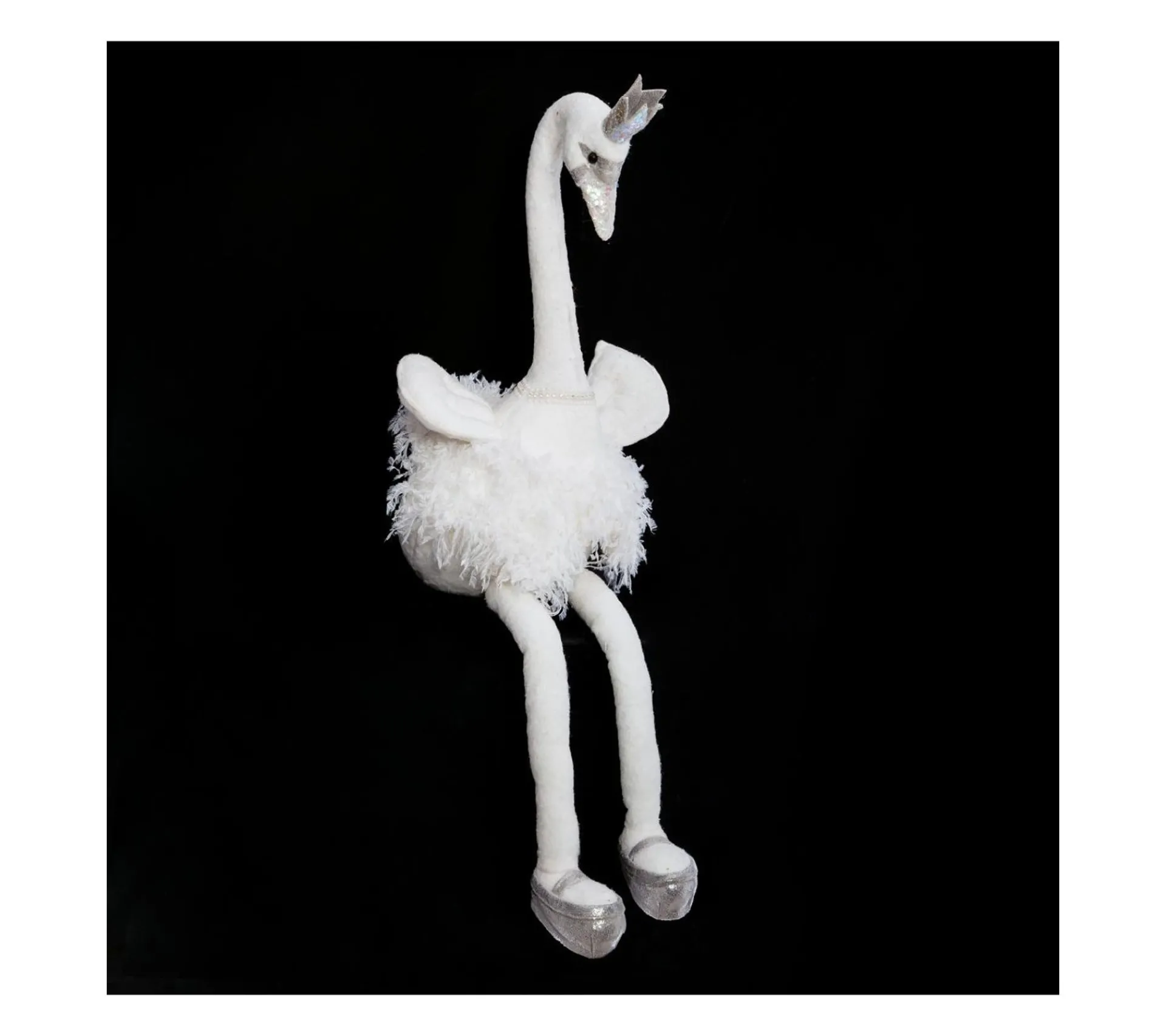 Cheap FEERIC LIGHTS AND CHRISTMAS Décoration Cygne Blanc Cour H 41 Cm