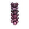 FEERIC LIGHTS AND CHRISTMAS Guirlande Et Boule De Sapin^ Déco De Sapin Lot De 18 Boules De Noël D 3 Cm - Cassis Et Fuchsia