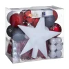 FEERIC LIGHTS AND CHRISTMAS Guirlande Et Boule De Sapin^ Déco De Sapin De Noël Kit 44 Pieces, Boule, Guirlande Et Cimier - Multicolore