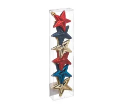 FEERIC LIGHTS AND CHRISTMAS Guirlande Et Boule De Sapin^ Déco De Sapin Lot De 6 Toiles D 6 Cm Multicolore