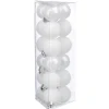 FEERIC LIGHTS AND CHRISTMAS Guirlande Et Boule De Sapin^ Kit Décoration Pour Sapin De Noël - 18 Pieces - Blanc