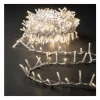 FEERIC LIGHTS AND CHRISTMAS Guirlande Et Boule De Sapin^ Guirlande Lumineuse Exterieur 12.5 M 500 Led Blanc Chaud Et 8 Jeux De Lumiere