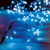 FEERIC LIGHTS AND CHRISTMAS Guirlande Et Boule De Sapin^ Guirlande Lumineuse Interieur 20 Microled Bleu Sur 1.90 Metres