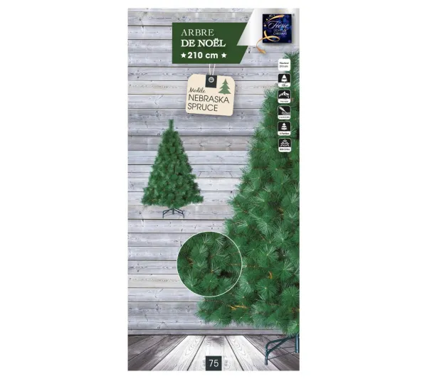 FEERIC LIGHTS AND CHRISTMAS Sapin Et Accessoire^ Sapin Nebraska Spruce 210 Cm - Feeric Christmas