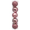 FEERIC LIGHTS AND CHRISTMAS Guirlande Et Boule De Sapin^ Kit Décoration Pour Sapin De Noël - 5 Pieces - Rose