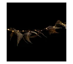 FEERIC LIGHTS AND CHRISTMAS Guirlande Et Boule De Sapin^ Guirlande Lumineuse Avec Déco 25 Led Blanc Chaud L 240 Cm