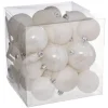 FEERIC LIGHTS AND CHRISTMAS Guirlande Et Boule De Sapin^ Coffrets Décoration Sapin De Noël 35 Pieces - Blanc