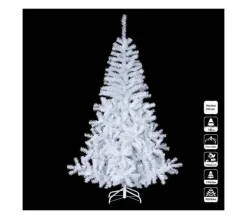 FEERIC LIGHTS AND CHRISTMAS Sapin Et Accessoire^ Sapin De Noël Artificiel Blanc 2 Tons H 210 Cm