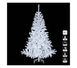 FEERIC LIGHTS AND CHRISTMAS Sapin Et Accessoire^ Sapin De Noël Artificiel Blanc 2 Tons H 180 Cm