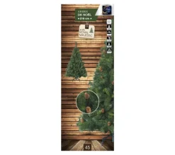 FEERIC LIGHTS AND CHRISTMAS Sapin Et Accessoire^ Sapin De Noël Artificiel Vert Avec Pommes De Pin H 210 Cm