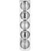 FEERIC LIGHTS AND CHRISTMAS Guirlande Et Boule De Sapin^ Kit Décoration Pour Sapin De Noël - 5 Pieces - Argent