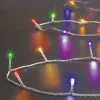 FEERIC LIGHTS AND CHRISTMAS Guirlande Et Boule De Sapin^ Guirlande Lumineuse Exterieur 50 Metres 500 Led Multicolore 8 Jeux De Lumiere