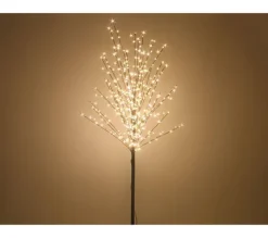 FEERIC LIGHTS AND CHRISTMAS Sapin Et Accessoire^ Déco De Noël Arbre Lumineux 400 Led Blanc Chaud H 150 Cm