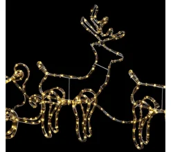 Fashion FEERIC LIGHTS AND CHRISTMAS Décoration Exterieure Traineau 320 Led 119 Cm