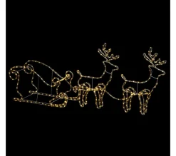 Fashion FEERIC LIGHTS AND CHRISTMAS Décoration Exterieure Traineau 320 Led 119 Cm