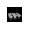 Discount FEERIC LIGHTS AND CHRISTMAS Lot De 9 Bougies Chauffe Plat Blanc Paillete D 3.8 Cm