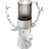 Cheap FEERIC LIGHTS AND CHRISTMAS Photophore De Noël Design Renne - Argent