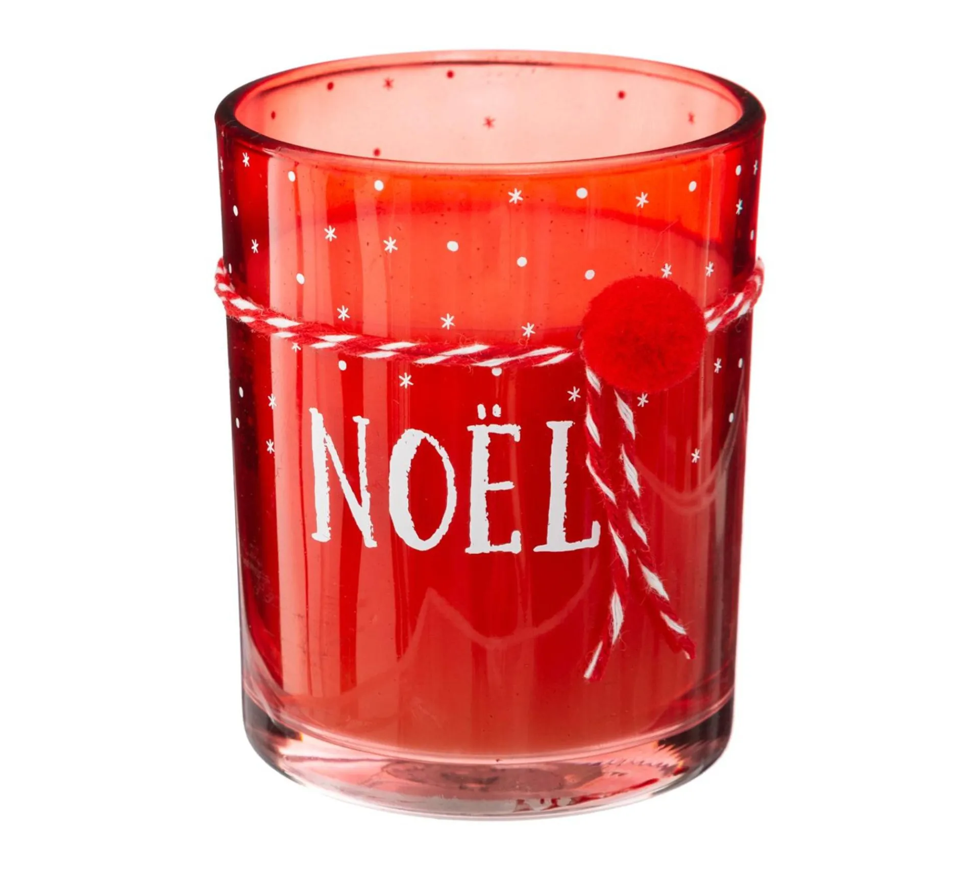 Cheap FEERIC LIGHTS AND CHRISTMAS Bougie Dans Photophore En Verre Décore 185 G