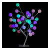 Cheap FEERIC LIGHTS AND CHRISTMAS Déco De Noël Arbre Lumineux Boules Coton 32 Led A Variation De Couleurs H 45 Cm