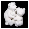 Clearance FEERIC LIGHTS AND CHRISTMAS Déco De Noël Adorable Famille Ours Avec Des Bisous H 40 Cm