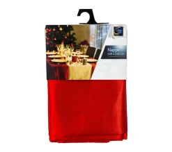 Outlet FEERIC LIGHTS AND CHRISTMAS Nappe Satin Rouge 140 X 240 Cm