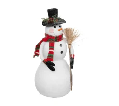 New FEERIC LIGHTS AND CHRISTMAS Déco De Noël Bonhomme De Neige Traditionnel 23 X 22 X H 50 Cm