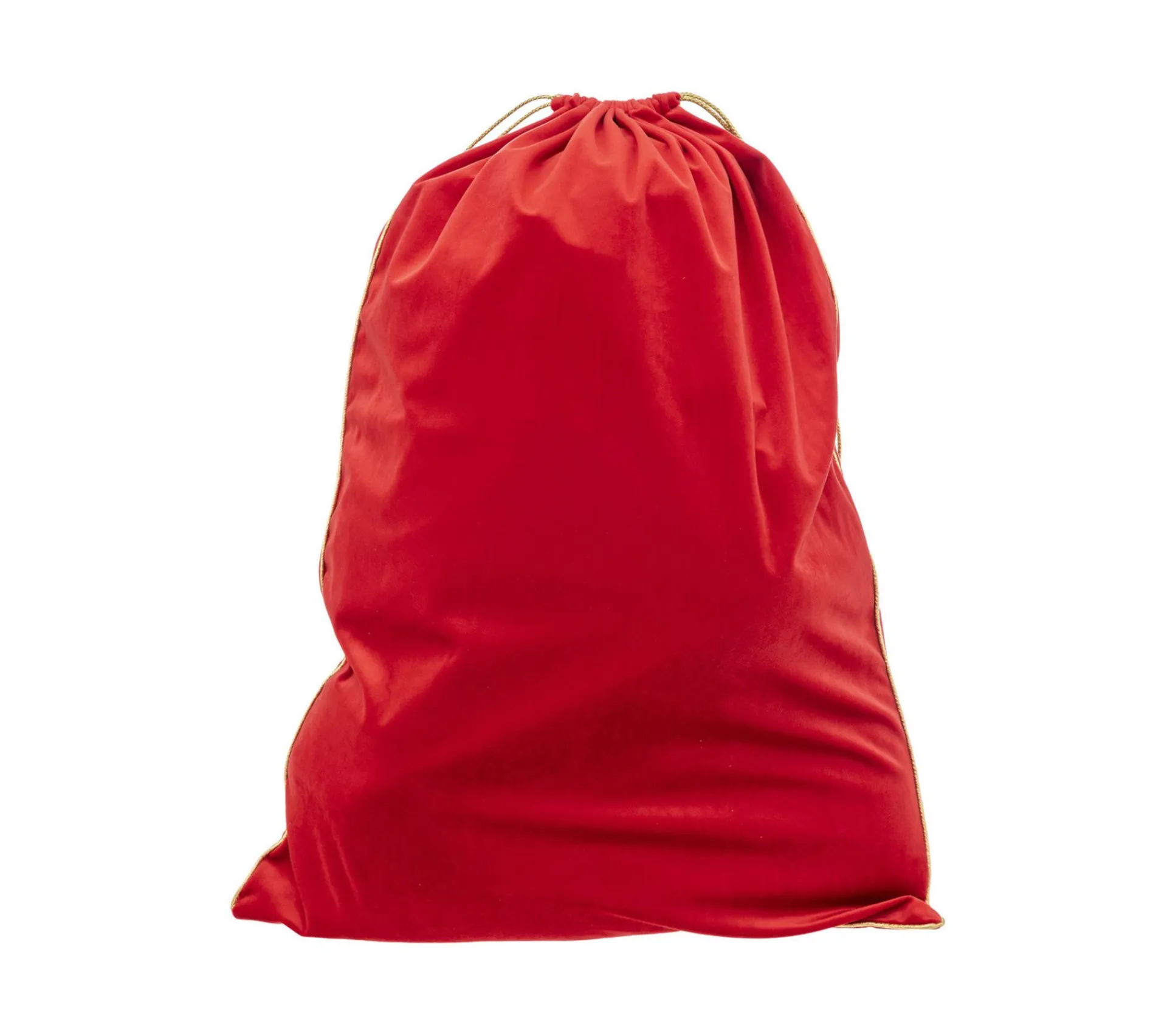 Clearance FEERIC LIGHTS AND CHRISTMAS Grande Hotte En Velours Rouge Imprimee Casse-Noisette 50 X 70 Cm
