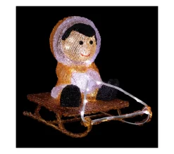 Fashion FEERIC LIGHTS AND CHRISTMAS Déco Lumineuse Eskimo 30 Led Blanc Froid Lumiere Fixe