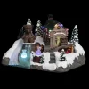 Clearance FEERIC LIGHTS AND CHRISTMAS Usine De Cadeaux + Ourson Lumineuse Et Animee - Multicolore