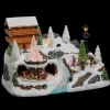 Cheap FEERIC LIGHTS AND CHRISTMAS Village De Noël Anime Et Lumineux Chalet - Blanc
