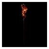 Best FEERIC LIGHTS AND CHRISTMAS Branche Décorative Pailletee Et Lumineuse 15 Led Blanc Lumiere Fixe H 60 Cm