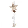 * Guirlande Et Boule De Sapin^Guirlande De Noël Bois "Marron Glace" 140Cm Naturel
