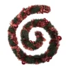 * Guirlande Et Boule De Sapin^Guirlande De Noël "Boules Rouges" 270Cm Vert