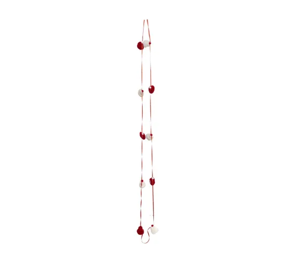 * Guirlande Et Boule De Sapin^Guirlande De Noël "Delices Des Fêtes" 3X200Cm Rouge