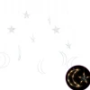 Cheap * Guirlande Lumineuse Etoile Et Lune Avec Telecommande 138 Led